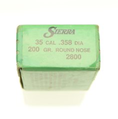 Geschosse Sierrra 35Cal .358 Dia 200Gr. Teilmantel