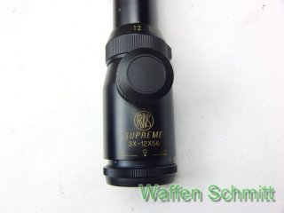 Zielfernrohr RWS Supreme 3-12x56 mit Leuchtabsehen.Guter Zustand!!!