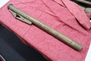 Wehrmacht. Deko Panzerfaust Rohr noch schönes Stück.