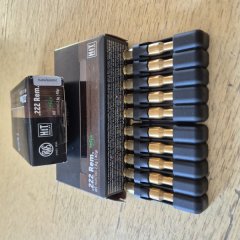 RWS .222 Rem. HIT Hunting Green 2,6 g / 40 gr