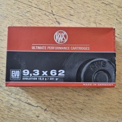 RWS 9,3 × 62 Evolution 18,8 g / 291 gr