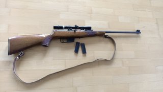 VOERE Jagdgewehr .22 LR mit Optik