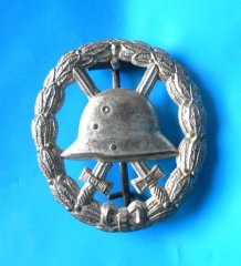 WK 1 1 Weltkrieg Verwundetenabzeichen in Silber Original
