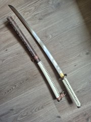 Katana Samurai Schwert, wertig und schwer