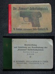 Kommer Selbstladepistole Bedienungsanleitung Original