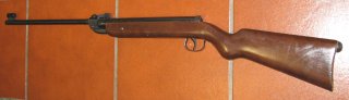 Älteres DIANA Luftgewehr, ein DIANA MOD. 25 mit F -Zeichen in Cal. 4,5mm