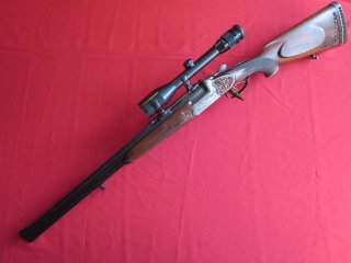 Bockbüchsflinte Franz Sodia Ferlach 6,5x57R 16/70 inkl. ZF Swarovski