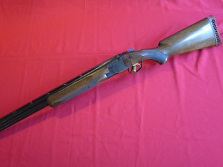 Bockdoppelflinte FN Browning B25 Trap Superposed 76er Läufe 12/70