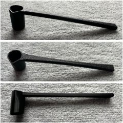 Pulverlöffel - 3D gedruckt aus antistatischem PLA (ESD-Filament)
