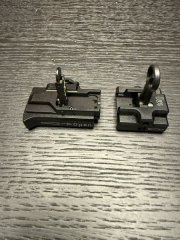 Heckler & Koch zweiteilige Visierung Kimme Korn