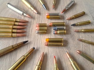 Konvolut Deko-Sammlerpatronen Militär- + Jagdmunition