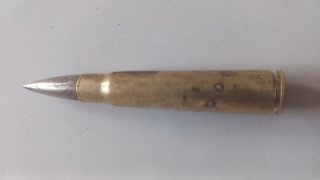 Dekopatrone 7,92 x 57 Wehrmacht HASAG