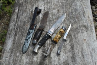 4 MESSER FAHRTENMESSER HJ?? 4 PFADFINDERMESSER JUGENDMESSER