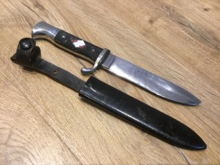 HJ Messer Fahrtenmesser Christianswerk Solingen 1940