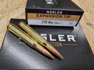 .270/130 grs. Expansions Tip Nosler bleifrei 20 stk. Angebot!! #270A#