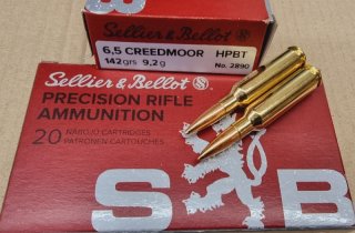 6,5Creedmoor/142grs OTM Match S&B 100 stk. No. 2890