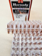 6,5mm-.264/153grs A-Tip Match Hornady Geschosse 100 Stk. No. 2638 #
