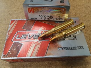 .30-30/140grs Monoflex Bleifrei Hornady Leverevolution 20 stk. No. 82736 #