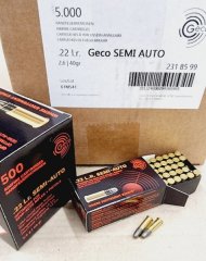 .22LR 40grs LRN Geco Semi Auto 5000 Stk. 350m/sek. Angebot!!