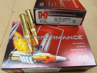 .30-06/165 CX Bleifrei Hornady Superformance 20 stk. No. 81169 #