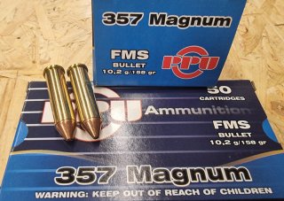 .357 Magnum/158grs A-111 PPU FMS 50 Stk.