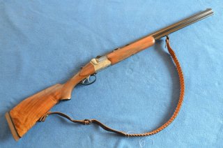 NEUWERTIGE BOCKBÜCHSFLINTE KRIEGHOFF TECK 5,6x50R MAGNUM 16/70