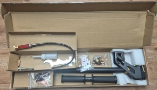 3-Stufen-PCP-Pressluftpumpe bis 300 Bar / 4500PSI >>> unbenutzt mit Zubehör >>>