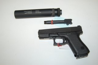 Schalldämpferpistole Glock 19 Kal 9x19mm Neuware